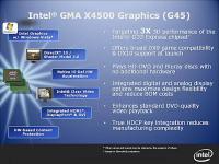 Первые экземпляры Intel G45 и P45 будут готовы в апреле