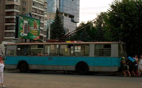 В Кургане отключат троллейбусы за долги предприятия 